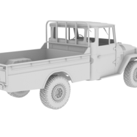 Toyota FJ45 '67 pickup 1/10 scale - Thumbnail 4