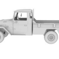 Toyota FJ45 '85 pickup 1/10 scale - Thumbnail 2