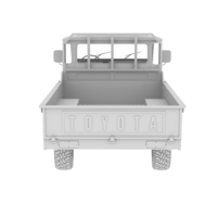 Toyota FJ45 '85 pickup 1/10 scale - Thumbnail 4