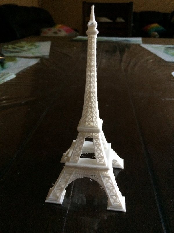 Medium Eiffel Tower #SeeTheWorld 3D Printing 40433