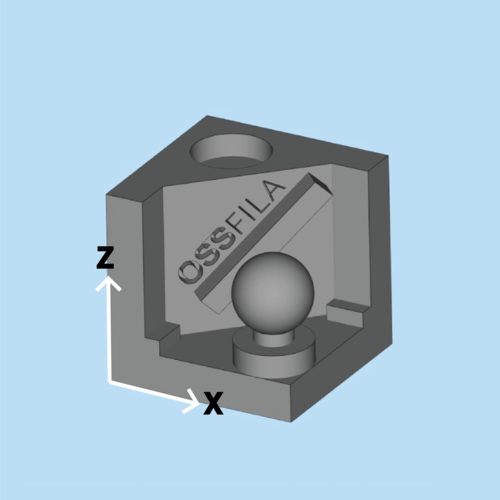Calibration block_Ossfila 3D Print 404335