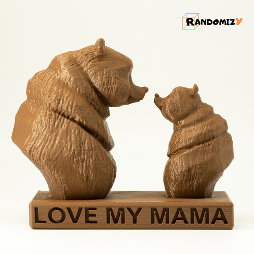 Mother's Day (Bear) Statue 3D Print 404342