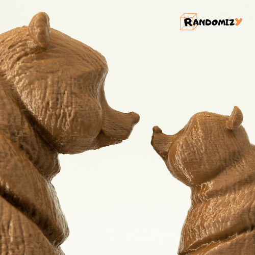 Mother's Day (Bear) Statue 3D Print 404343