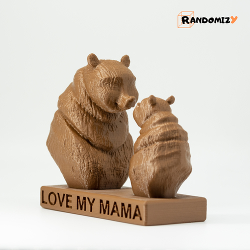 Mother's Day (Bear) Statue 3D Print 404346