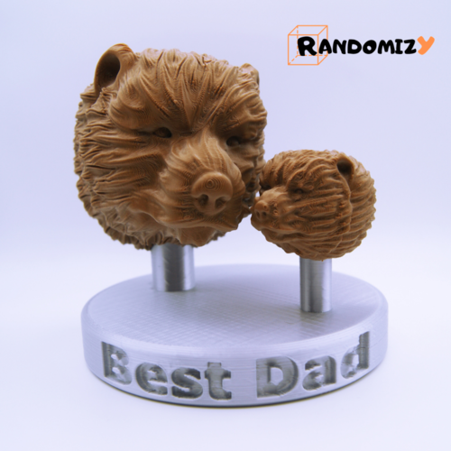 Father's Day (Bear) Statue 3D Print 404356