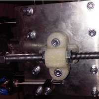 Small simple z axis with long nuts 3D Printing 40438