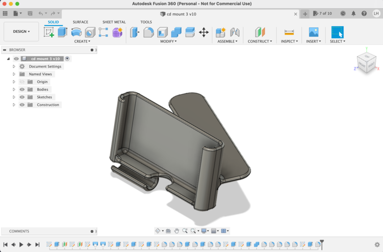 Phone holder for Mini 3D Print 404380