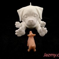3d Jointed Puppy Dog - Thumbnail 2