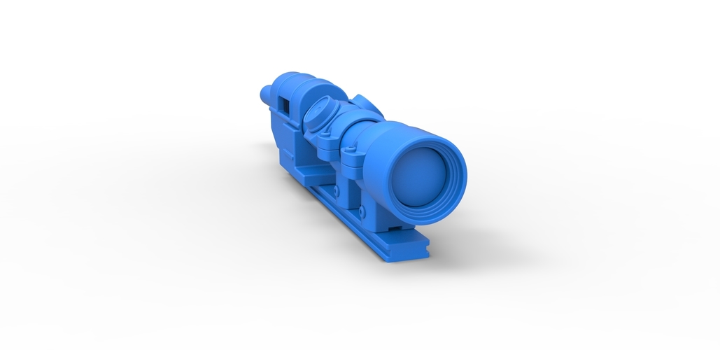 Scope for cosplay blaster 16 3D Print 404435