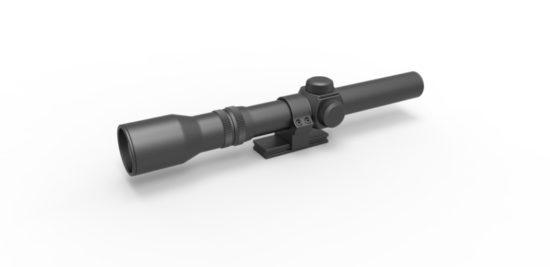 Scope for cosplay blaster 17