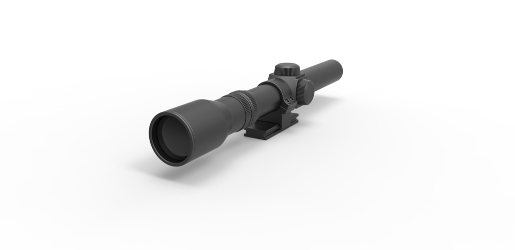 Scope for cosplay blaster 17 3D Print 404444