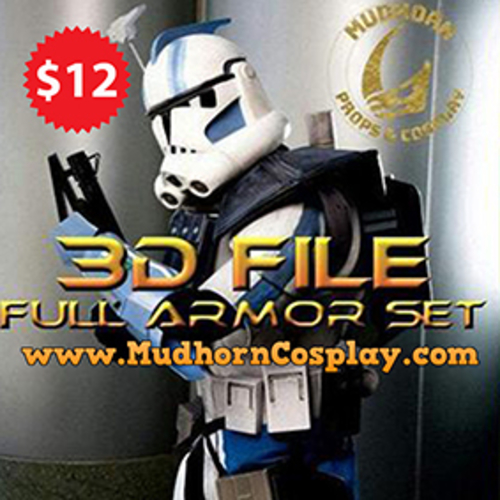 Star Wars Cosplay - Arc Trooper Phase 2 Armor + Blaster