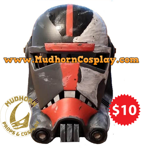 Hunter Helmet - Bad Batch - Star Wars Cosplay