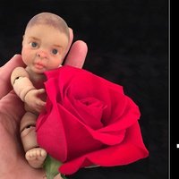 3D Jointed Articulated Baby - Thumbnail 3