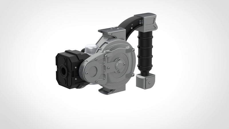 Grappling gun from the movie Batman vs Superman 3D print model