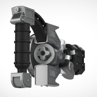 Grappling gun from the movie Batman vs Superman 3D print model - Thumbnail 6