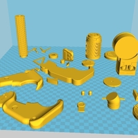 Grappling from the movie Batman vs Superman 3D print model - Thumbnail 22