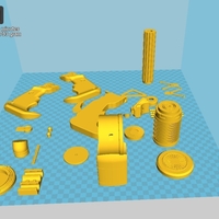 Grappling from the movie Batman vs Superman 3D print model - Thumbnail 23