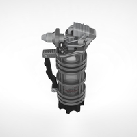 Batman canister from the movie Batman vs Superman 3D print model - Thumbnail 4