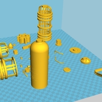 Batman canister from the movie Batman vs Superman 3D print model - Thumbnail 22