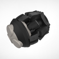 Small Sticky bomb from the movie Batman vs Superman 3D print model 3D Printing 404645