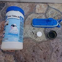 Small Chlorine disperser  for swimming  pools. 3D Printing 404674