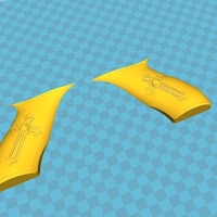 Revolver from the movie Van Helsing 2004 3D print model - Thumbnail 20