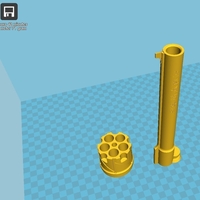 Revolver from the movie Van Helsing 2004 3D print model - Thumbnail 21