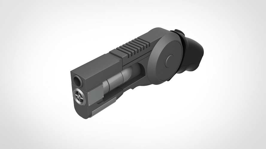 Grapnel gun from the Game Batman Arkham City 3D print model 3D Print 404710