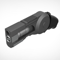 Small Grapnel gun from the Game Batman Arkham City 3D print model 3D Printing 404710