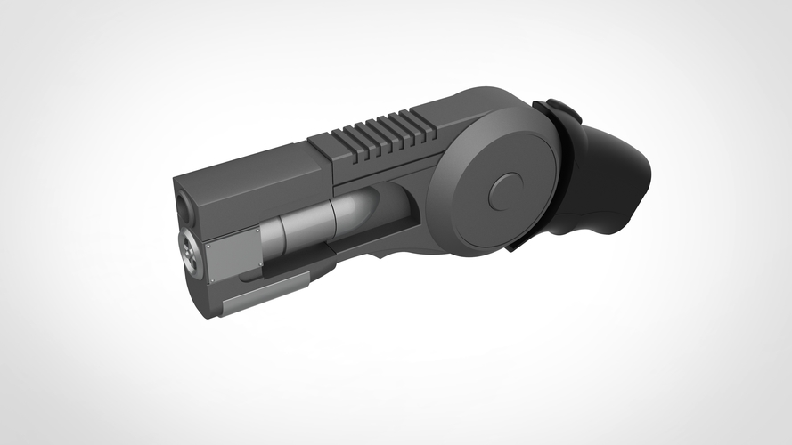 Grapnel gun from the Game Batman Arkham City 3D print model 3D Print 404711