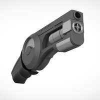 Grapnel gun from the Game Batman Arkham City 3D print model - Thumbnail 4