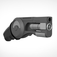 Grapnel gun from the Game Batman Arkham City 3D print model - Thumbnail 5