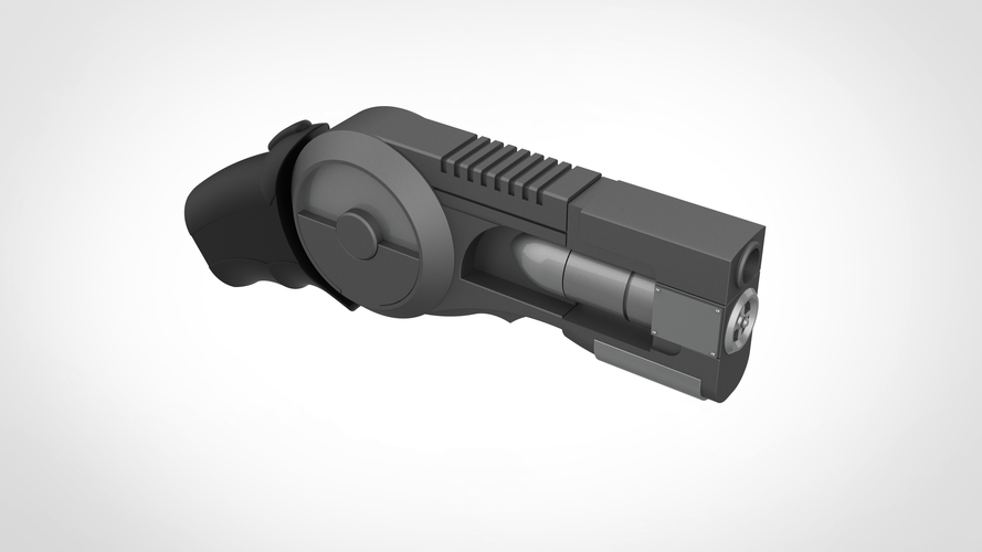 Grapnel gun from the Game Batman Arkham City 3D print model 3D Print 404715
