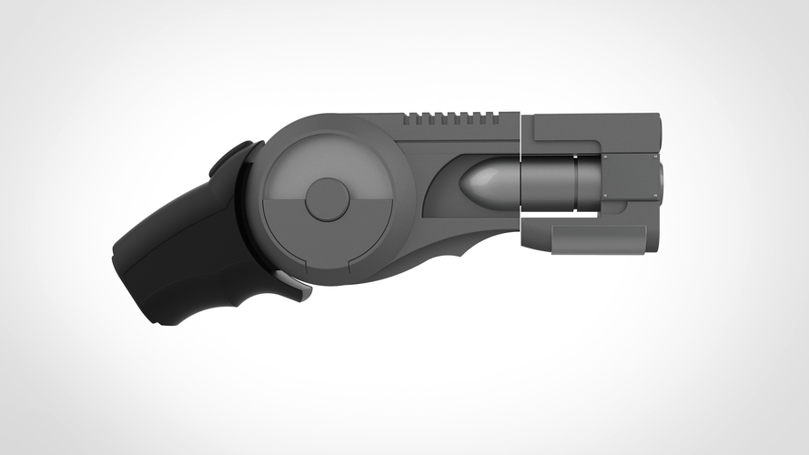 Grapnel gun from the Game Batman Arkham City 3D print model 3D Print 404716