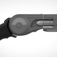 Grapnel gun from the Game Batman Arkham City 3D print model - Thumbnail 7