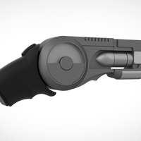 Grapnel gun from the Game Batman Arkham City 3D print model - Thumbnail 8