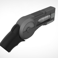 Grapnel gun from the Game Batman Arkham City 3D print model - Thumbnail 9
