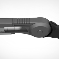 Grapnel gun from the Game Batman Arkham City 3D print model - Thumbnail 11