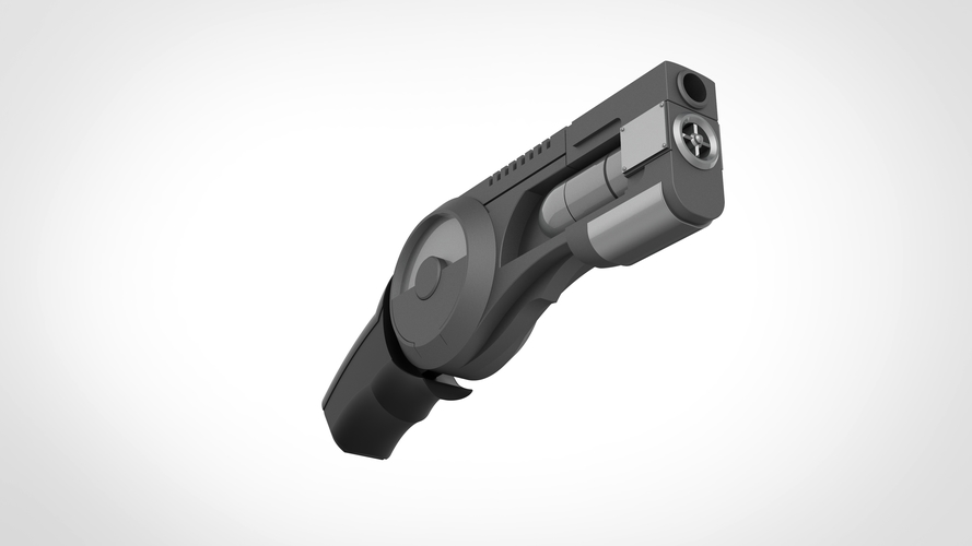 Grapnel gun from the Game Batman Arkham City 3D print model 3D Print 404723