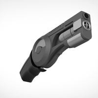 Grapnel gun from the Game Batman Arkham City 3D print model - Thumbnail 14