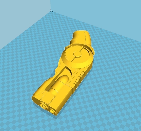 Grapnel gun from the Game Batman Arkham City 3D print model 3D Print 404726