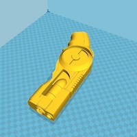 Grapnel gun from the Game Batman Arkham City 3D print model - Thumbnail 17