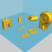 Grapnel gun from the Game Batman Arkham City 3D print model - Thumbnail 18