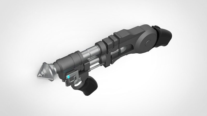 Remote Electrical Charge from the  Arkham City 3D print model