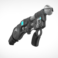 Remote Electrical Charge from the  Arkham City 3D print model - Thumbnail 4