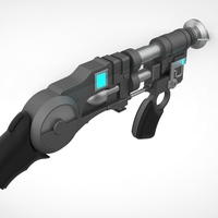 Remote Electrical Charge from the  Arkham City 3D print model - Thumbnail 9