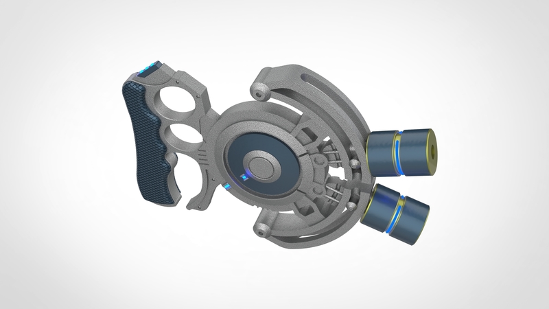  Line Launcher from the Arkham City 3D print model