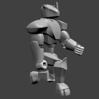 Small MakerTron Rhino 3D Printing 40483