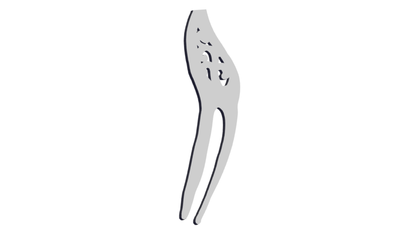 Hair Fork